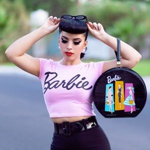 Authentic Vintage 1961 Round Barbie Case